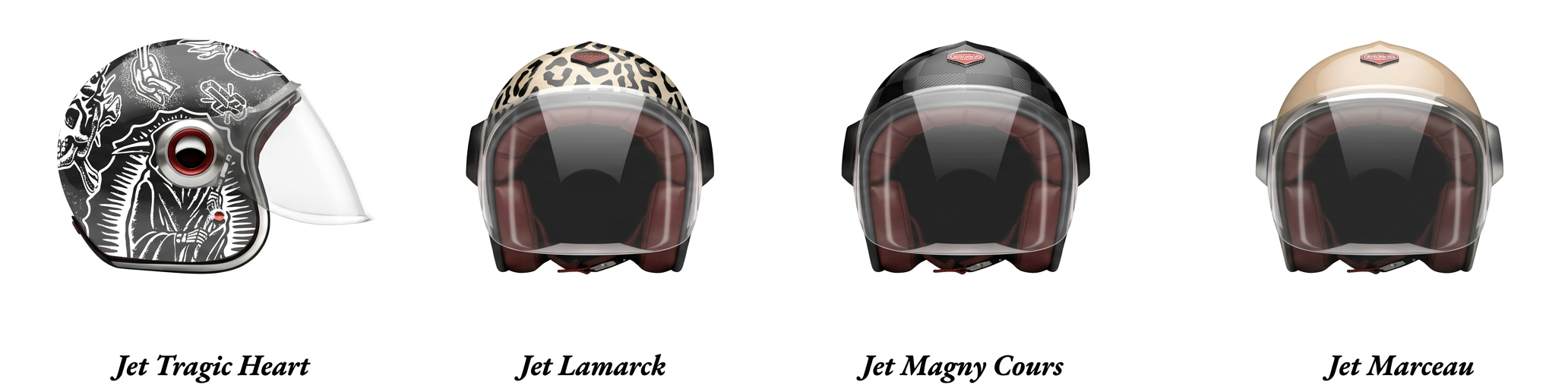 Ruby Jet Tragic Heart, Jet Lamarck, Jet Magny Cours et Jet Marceau