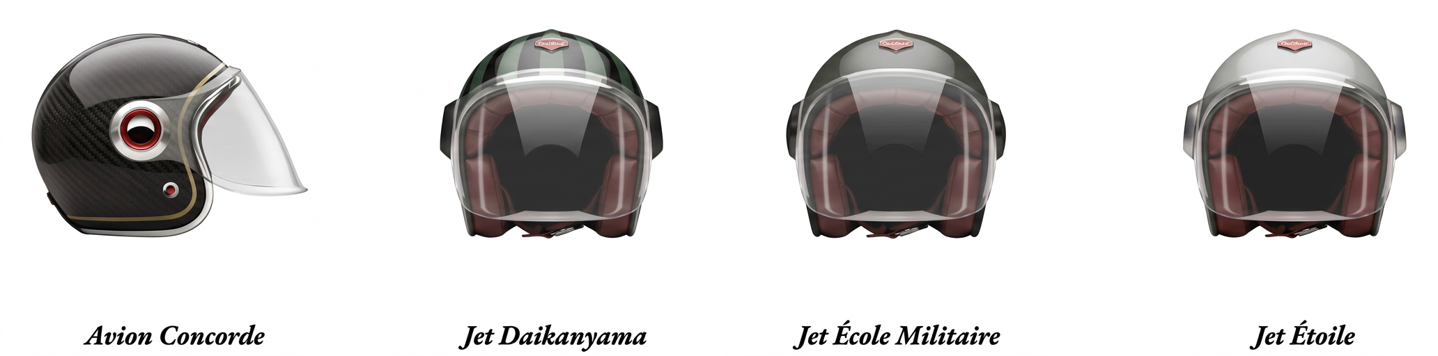 Ruby Avion Concorde, Jet Daikanyama, Jet École Militaire et Jet Étoile
