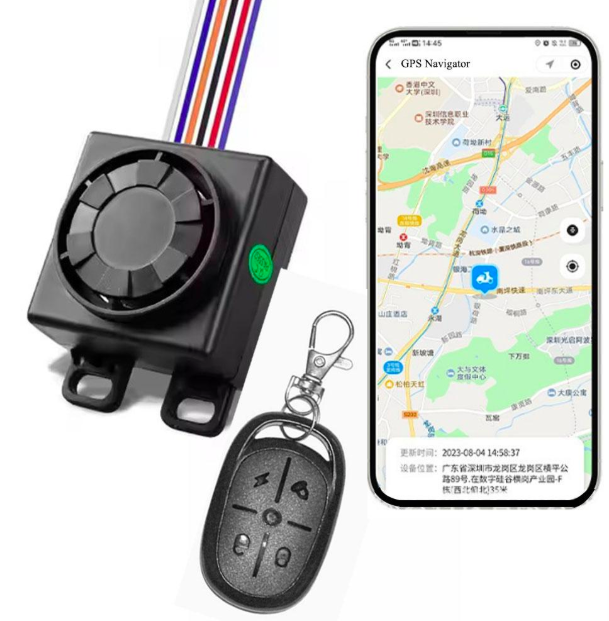 Alarme avec traceur GPS & appli smartphone