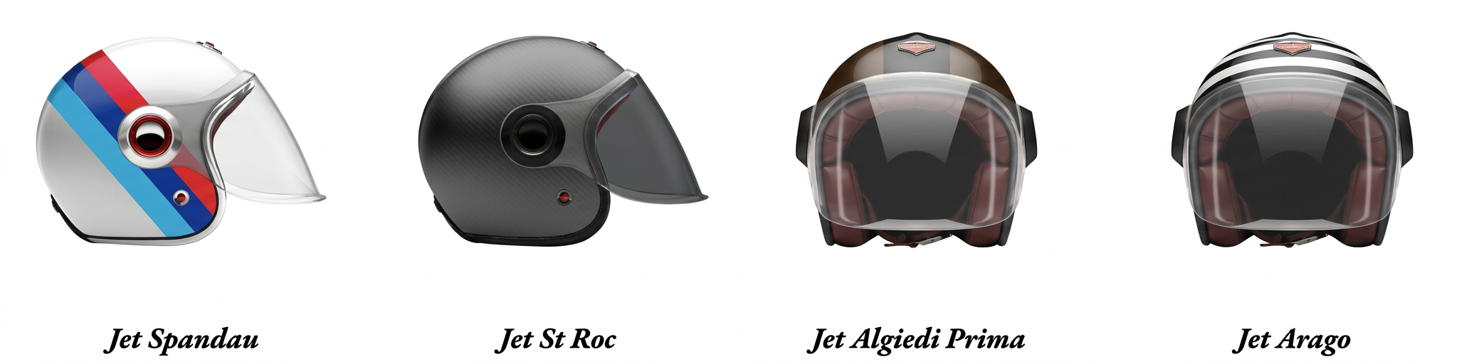 Ruby Jet Spandau, Jet St Roc, Jet Algiedi Prima et Jet Arago