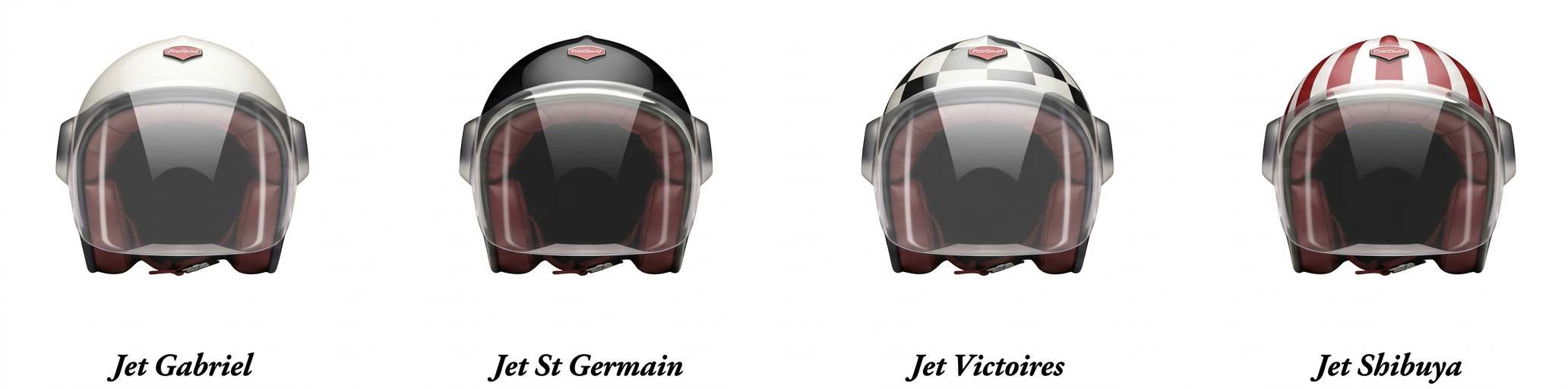 Ruby Jet Gabriel, Jet St Germain, Jet Victoires et Jet Shibuya