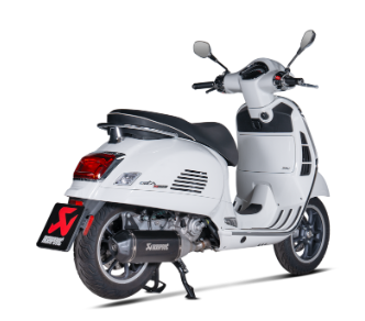 Monté sur Vespa — profil