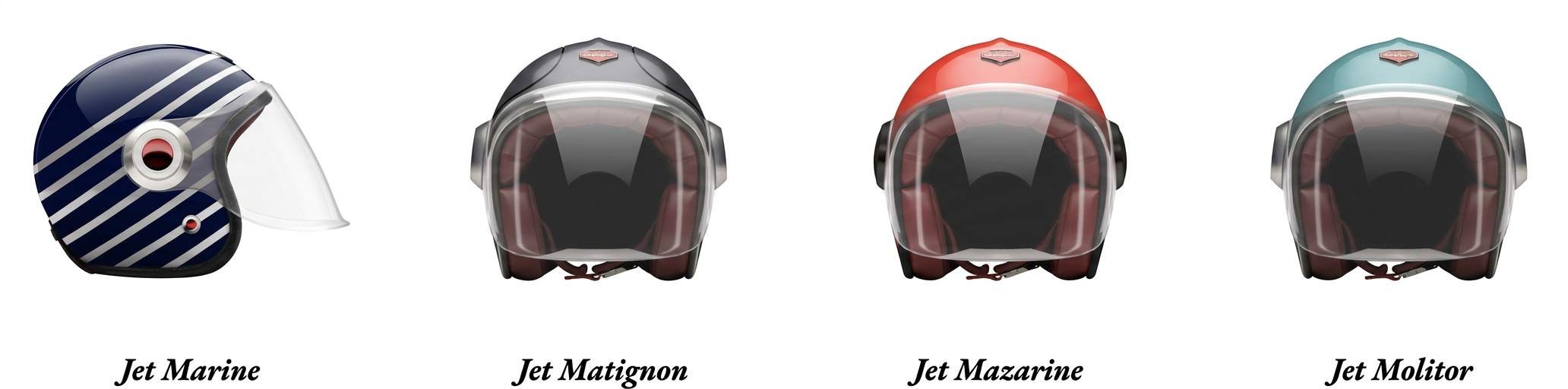 Ruby Jet Marine, Jet Matignon, Jet Mazarine et Jet Molitor
